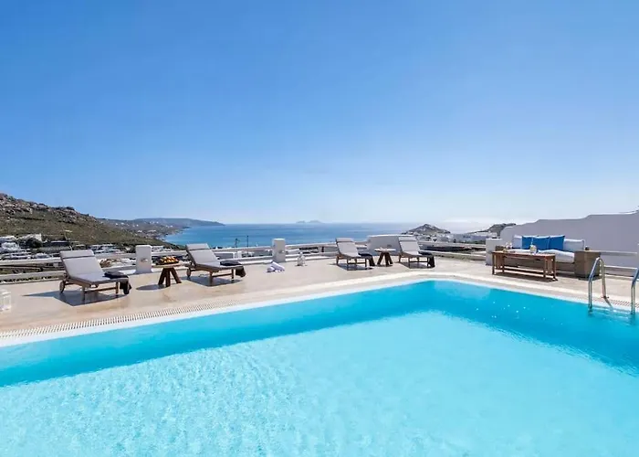 Вилла Chaniotis Jacuzzi & Pool Калафатис